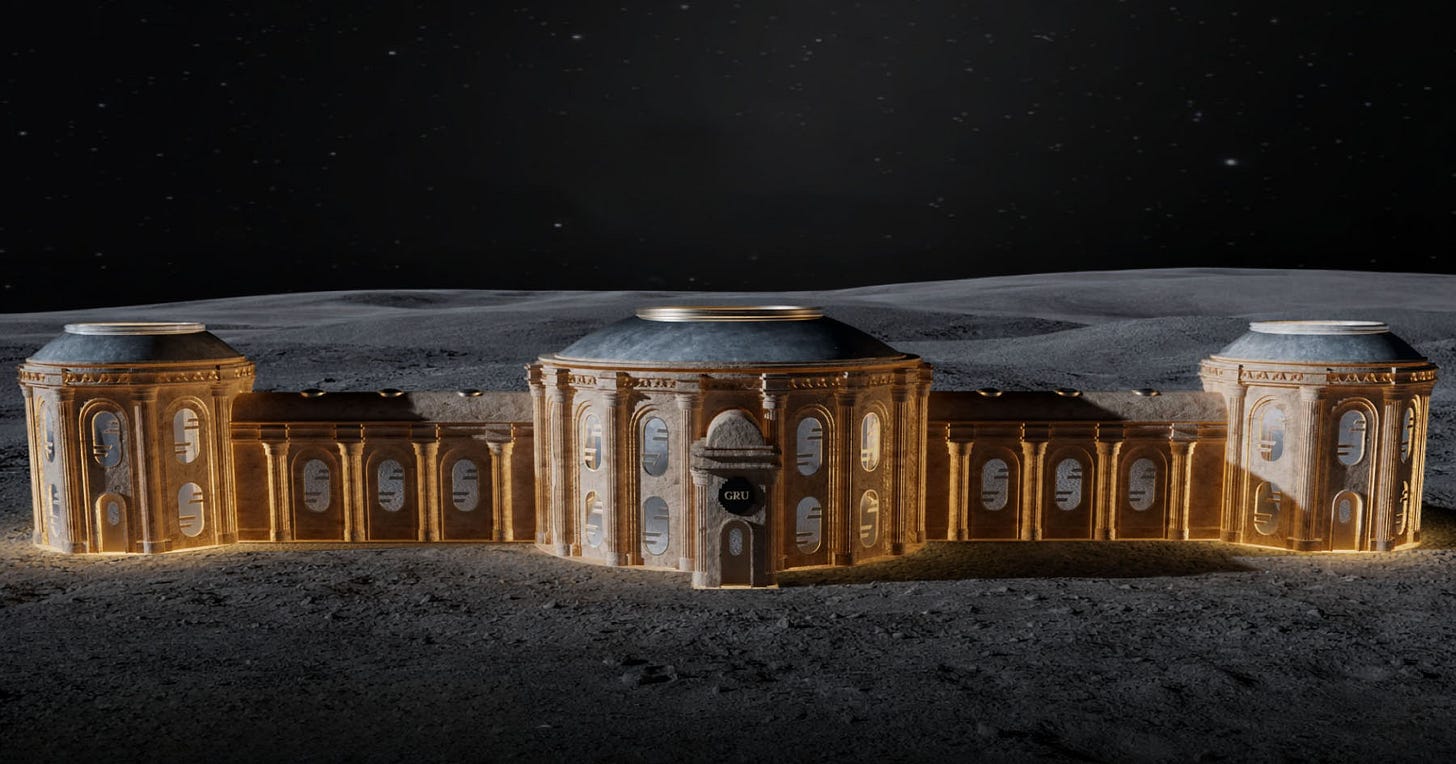 GRU is Planning the First Hotel on The Moon's Surface | Moss and Fog