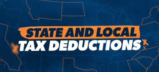 State and Local Taxes - Updated Deduction amounts for 2025 Tax Bill