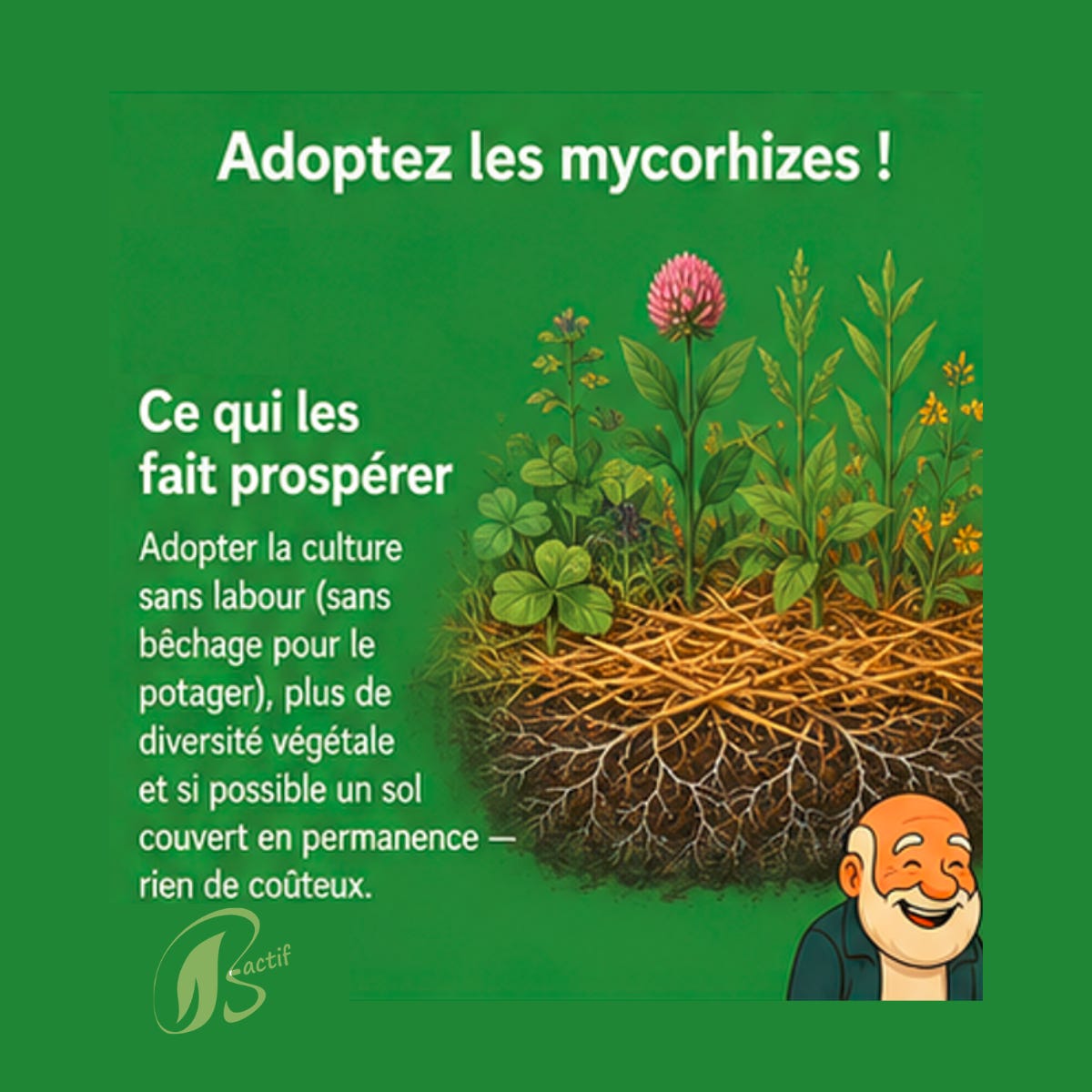 Mycorhizes et biodiversité du sol vivant