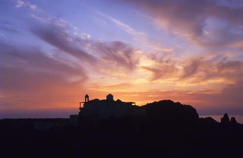 chrisoskalitissa sunset