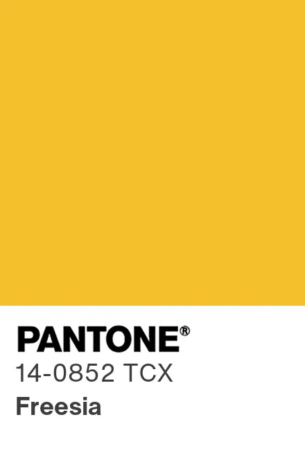Color Chip of PANTONE<sup>®</sup> 14-0852 TCX