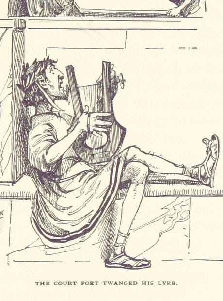 The court poet twanged his lyre' - We trawled the British Library archives, and... - Classic FM The court poet twanged his lyre' - We trawled the British Library archives, and... - Classic FM