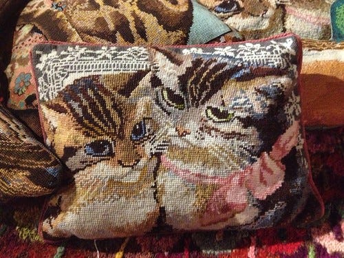 Kaffe Cat Cushion Kaffe Cat Cushion