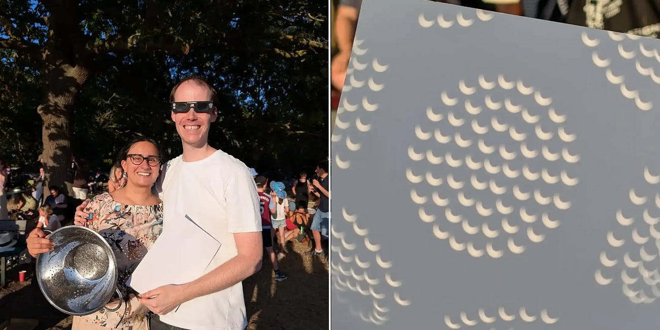 Tooting turns out for the eclipse!