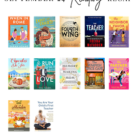 September 24' Reading Recap