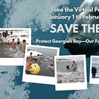 Save Georgian Bay Hosts Virtual Polar Bear Dip in 2026 to Oppose Meaford Energy Project