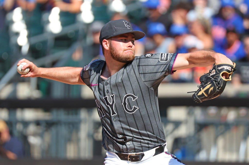 Christian Scott started for the Mets on Saturday.