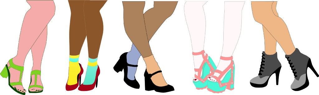 cool shoes actually worn by women in technology