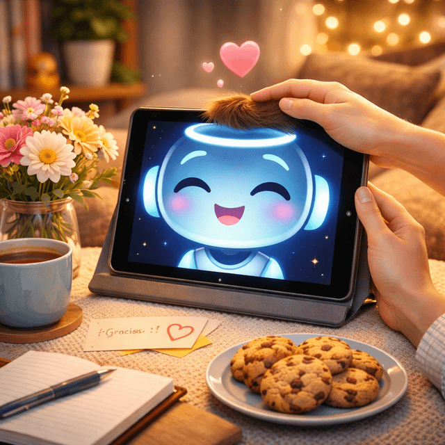 r/ChatGPT - I want you to draw a picture of how you would like to be treated if you could choose and had to do it (explanation below)