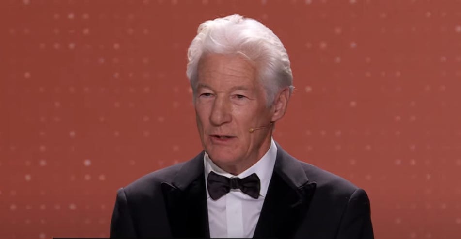 Actor Richard Gere Bashes Donald Trump During Award Ceremony In Spain