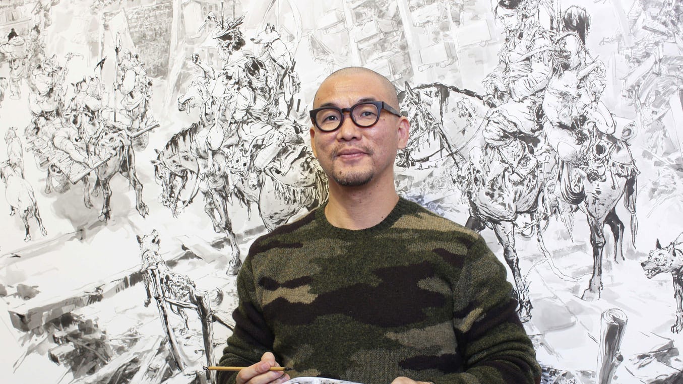 Kim Jung Gi, a widely beloved South Korean artist known for creating sprawling, detailed works in a matter of hours, has died at 47. Kim Jung Gi, a widely beloved South Korean artist known for creating sprawling, detailed works in a matter of hours, has died at 47.