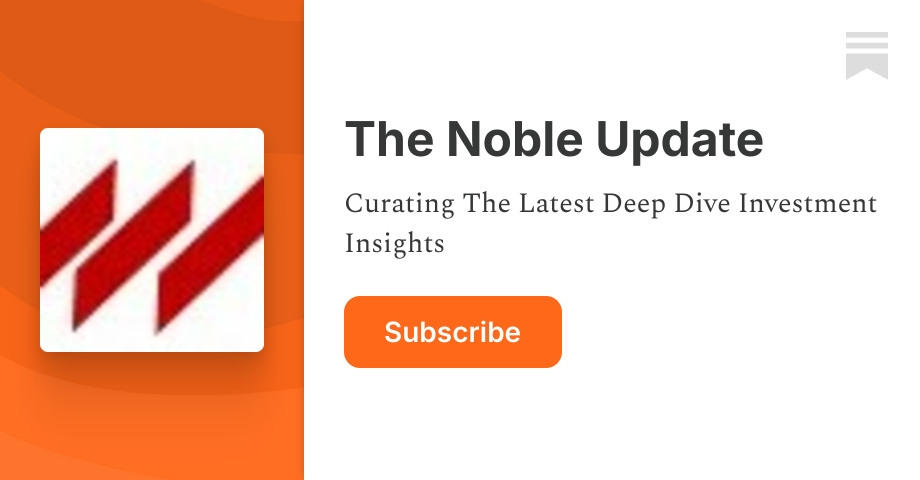 The Noble Update | Substack