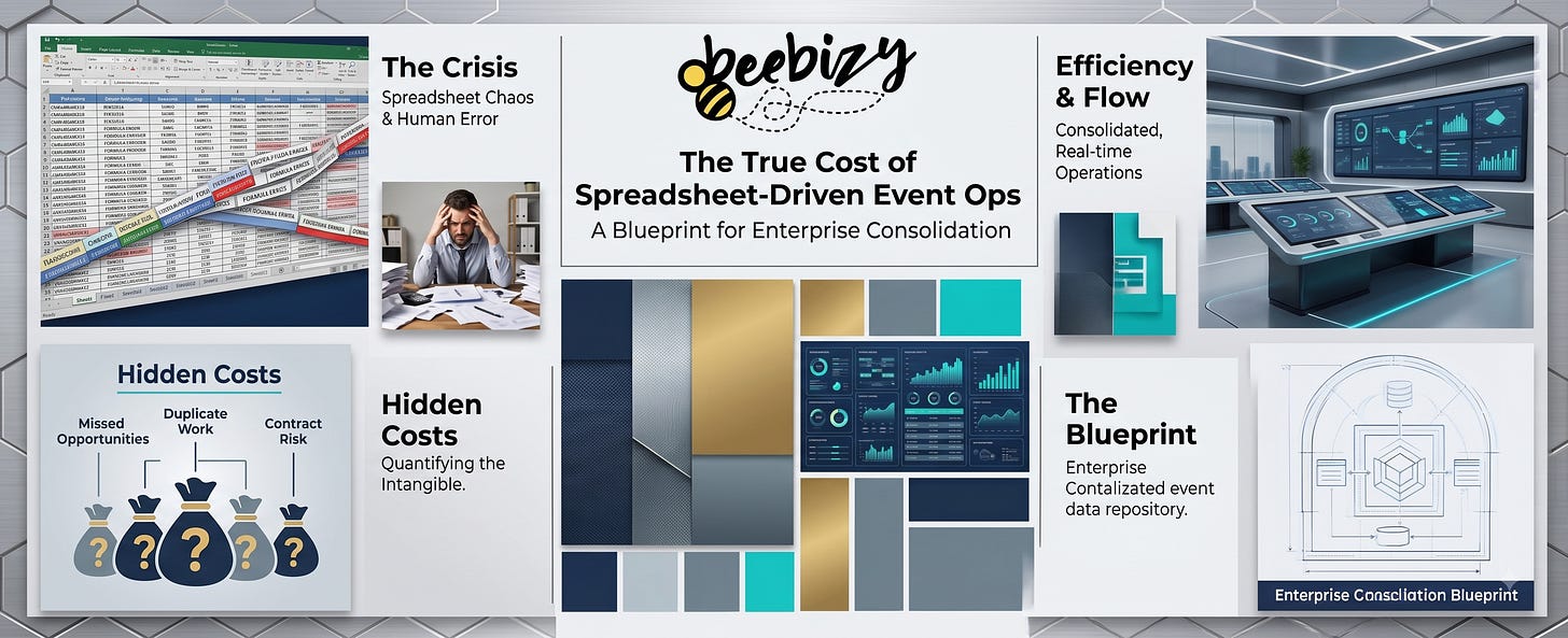 The True Cost of Spreadsheet-Driven Event Ops: 