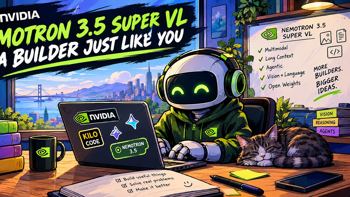 NVIDIA Nemotron 3.5 Super VL Is a Builder Just Like You