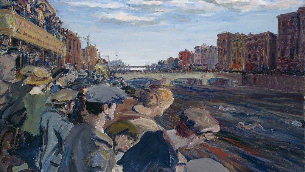 The Jack B Yeats painting.