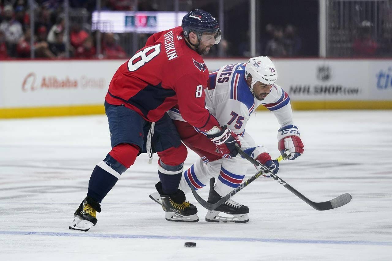 Ovechkin scores twice, Capitals beat Rangers 5-1 in opener – Red Deer  Advocate