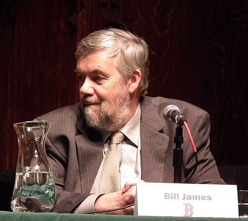Bill James. The night watchman who invented sabermetrics.