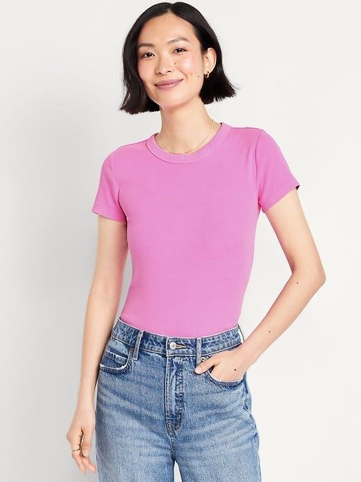 Image number 1 showing, Snug Crop T-Shirt