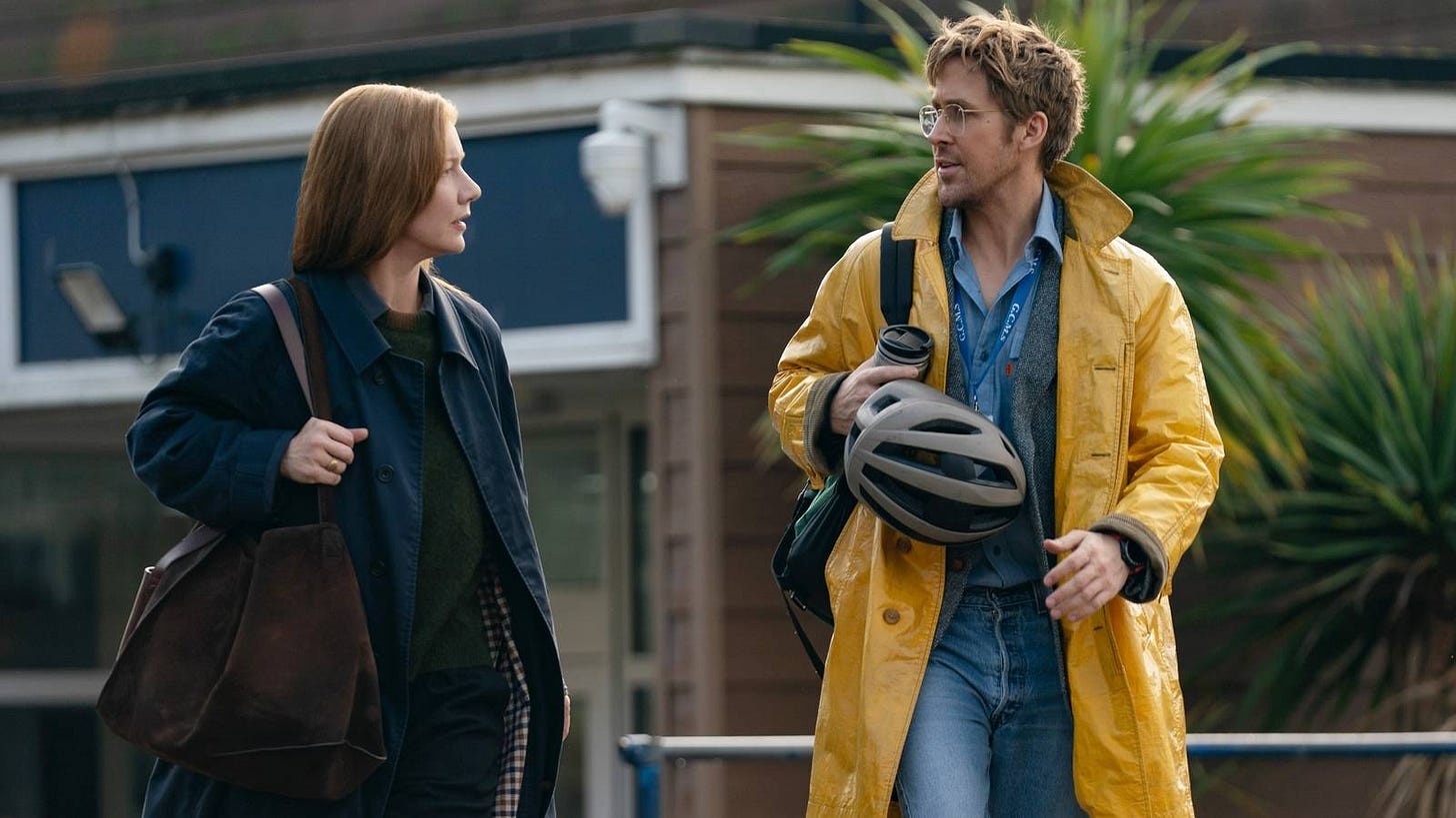 Ryan Gosling, Sandra Huller address romantic tension in Project Hail Mary