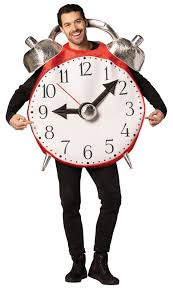 Retro Alarm Clock w.Bell Adult ...