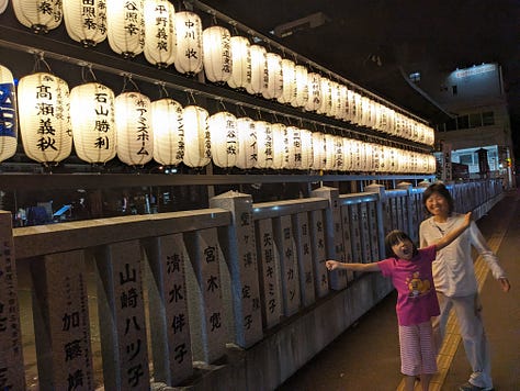 Nighttime in Sapporo
