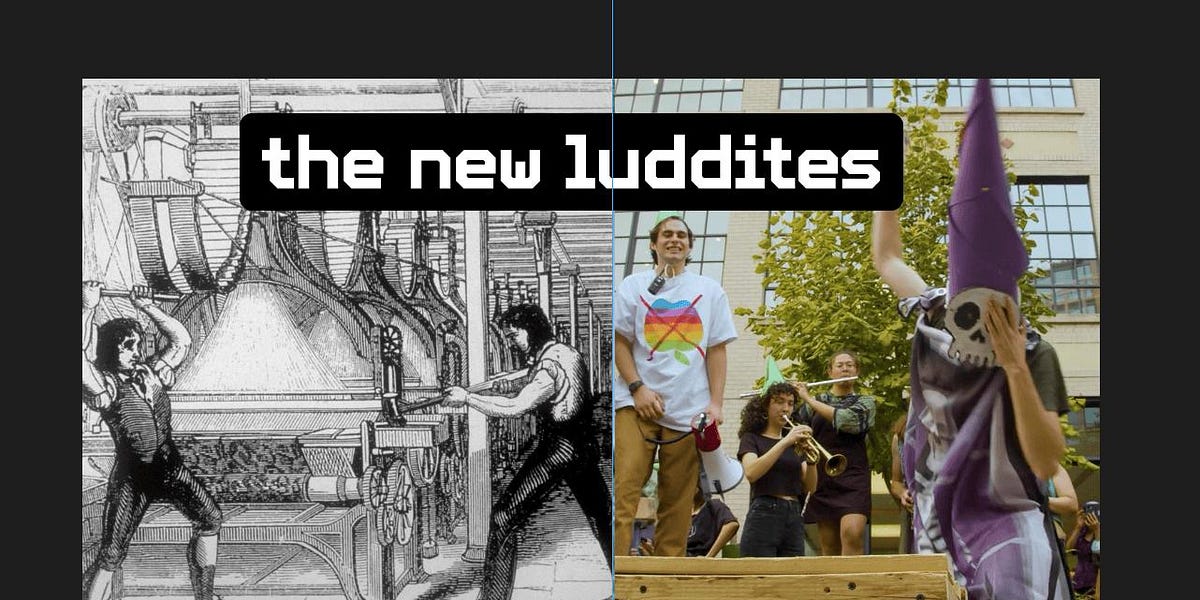 How the Luddites took over New York City