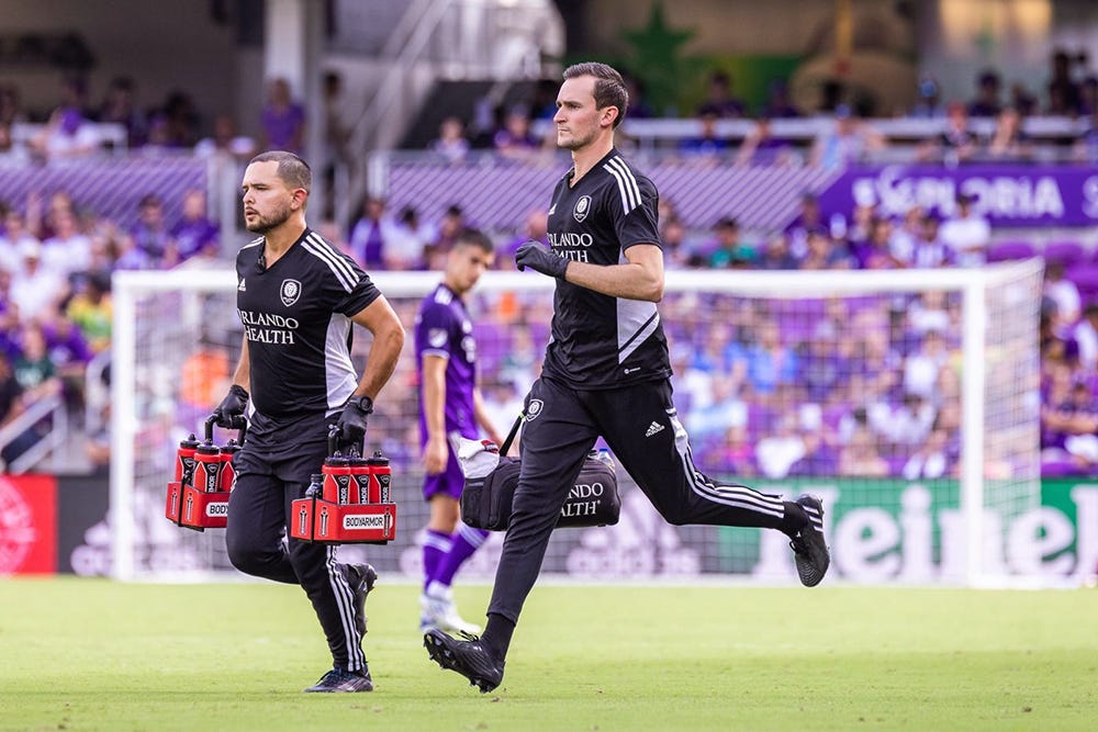 Athletic Training Alumnus Scores Success with Orlando City Soccer Club - UCF Athletic Training Alumnus Scores Success with Orlando City Soccer Club - UCF