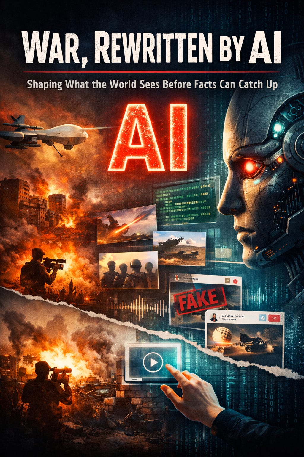 How AI Is Shaping War Coverage and Public Perception