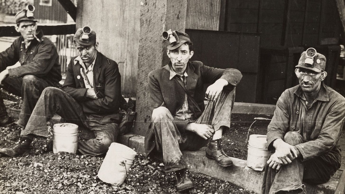 The harsh realities of coal mining in the early 20th century