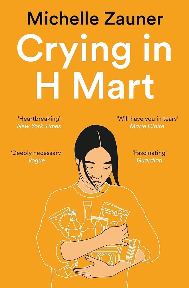 Crying in H Mart: The Number One New York Times Bestseller : Zauner,  Michelle: Amazon.com.au: Books