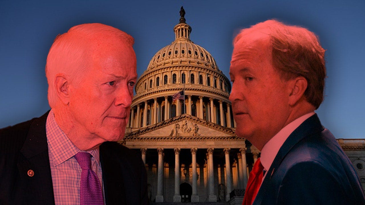 Ken Paxton, John Cornyn clash in first public comments since Trump's Texas  Senate endorsement | FOX 7 Austin