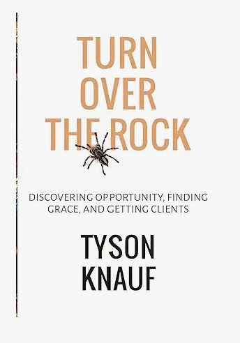 Image of book cover for "Turn over the Rock" by Tyson Knauf