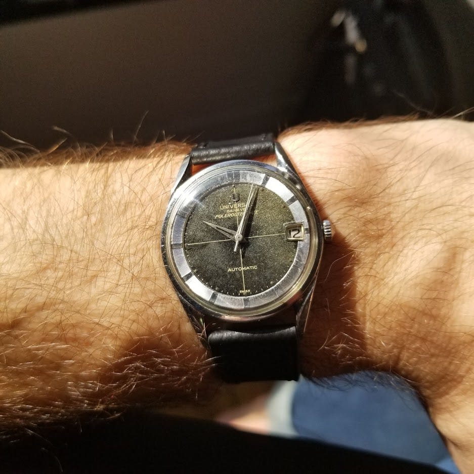 Universal Genève Polerouter Date Ref. 204610-2