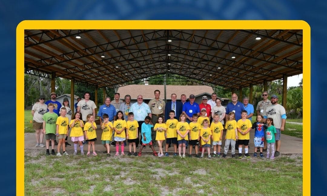 New Kiwanis Pavilion Dedicated at Camp Flying Eagle After Hurricane Milton Rebuild