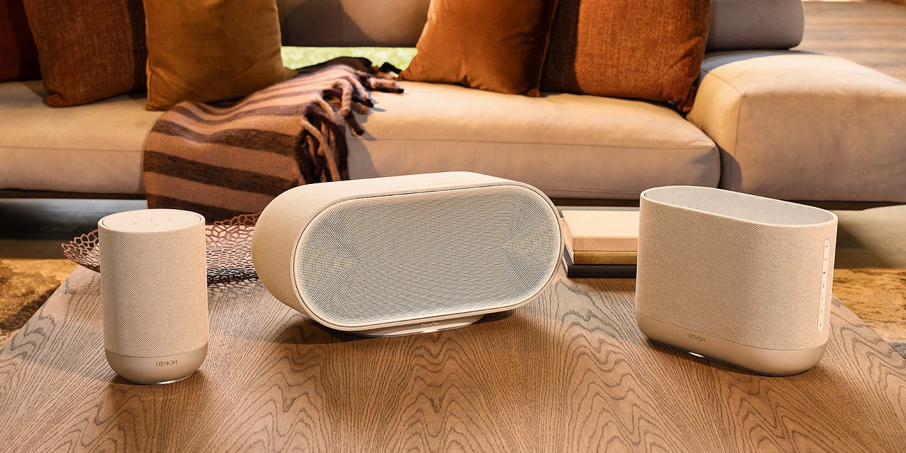 Denon’s Home speakers deliver Dolby Atmos sound and serious bass