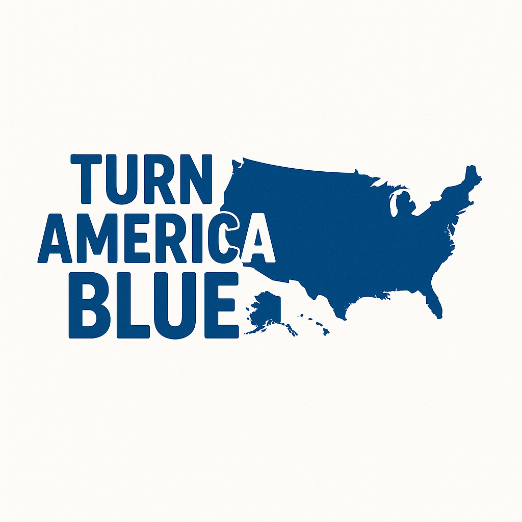 Turn America Blue logo