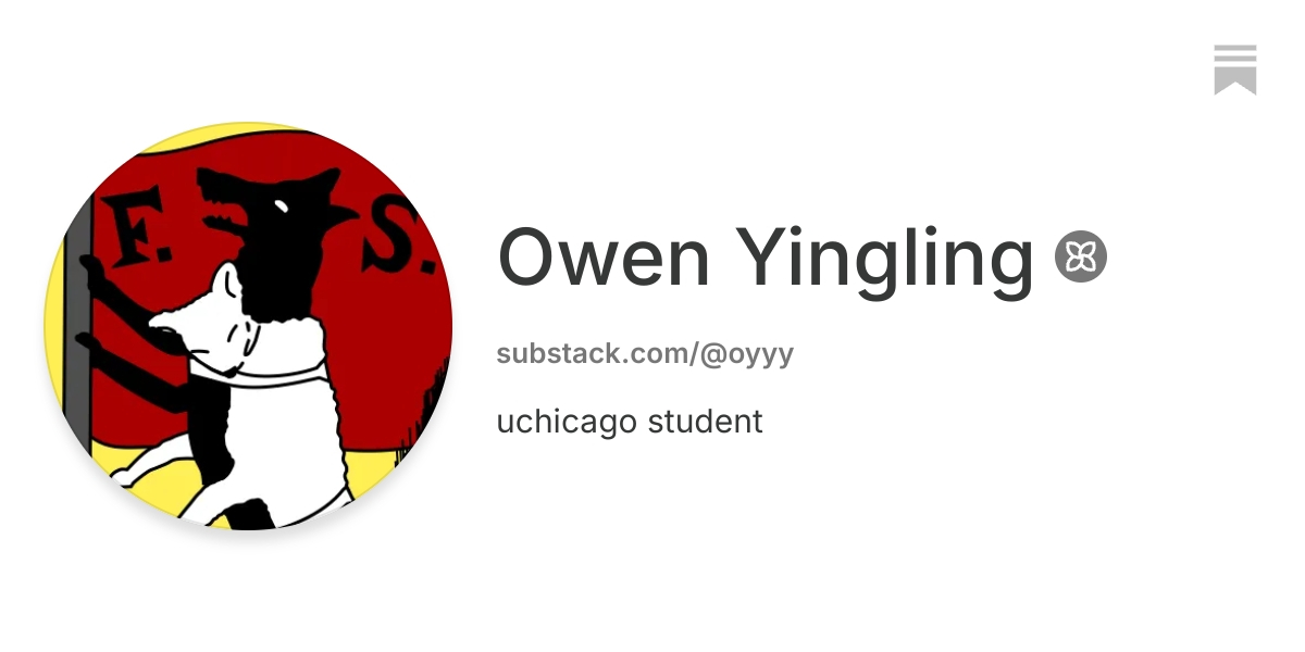 Owen Yingling | Substack