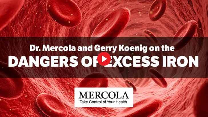 Dr. Mercola and Gerry Koenig on The Dangers of Excess Iron