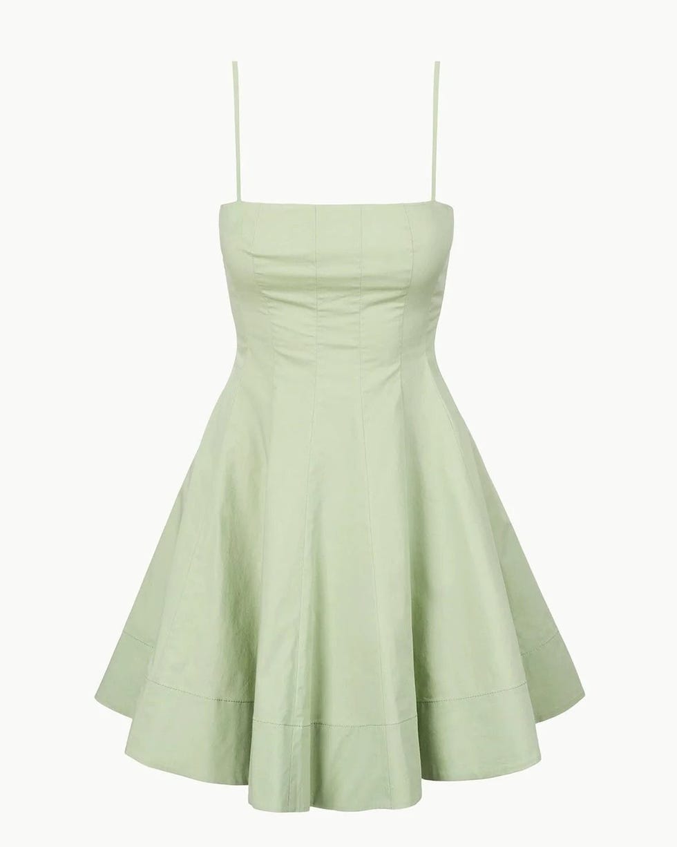 what colour goes with pistachio green dress Beautiful Designer Dress in Chiffon by Ayra Latest Designs Small main image 1