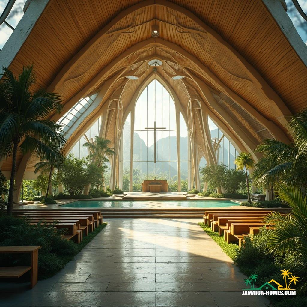 A breathtaking eco-conscious church in Jamaica