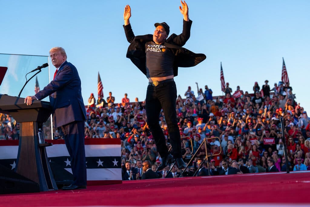 Elon Musk Makes Surprise Appearance at Trump Rally in Butler, Pa. - The ...