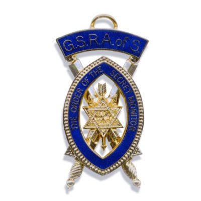 Order Of Secret Monitor (OSM) Jewels - Online Masonic Regalia