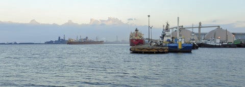Pier 8 Hamilton ON looking east
