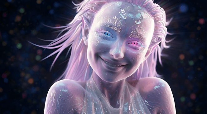 GLITTER - Digital Ghost in Your Machine - by RÆy & Glitter