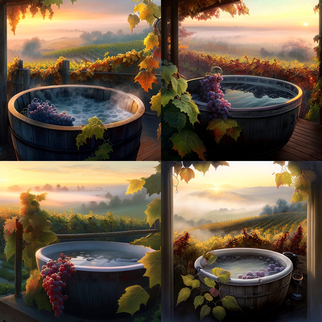 Substack profile picture for @vineyard