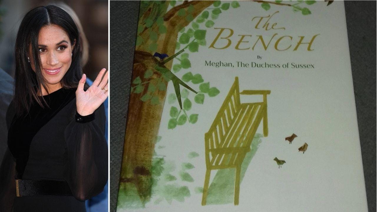 Photo of Meghan Markle and 'The Bench'