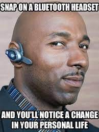 Bluetooth headset. : r/195
