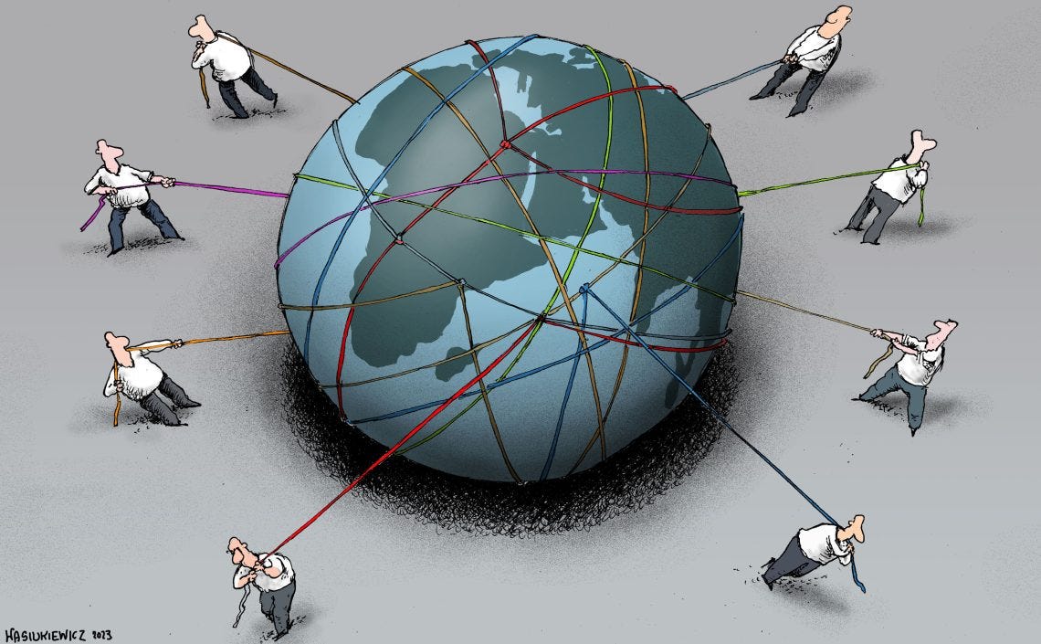 Multipolar world geopolitical multipolarism