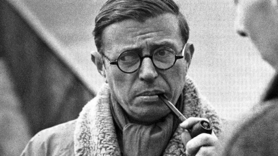Jean-Paul Sartre. To exist is to choose