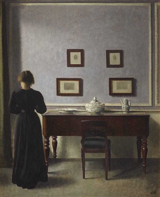 Vilhelm Hammershøi: The End of Waiting | Acta Victoriana